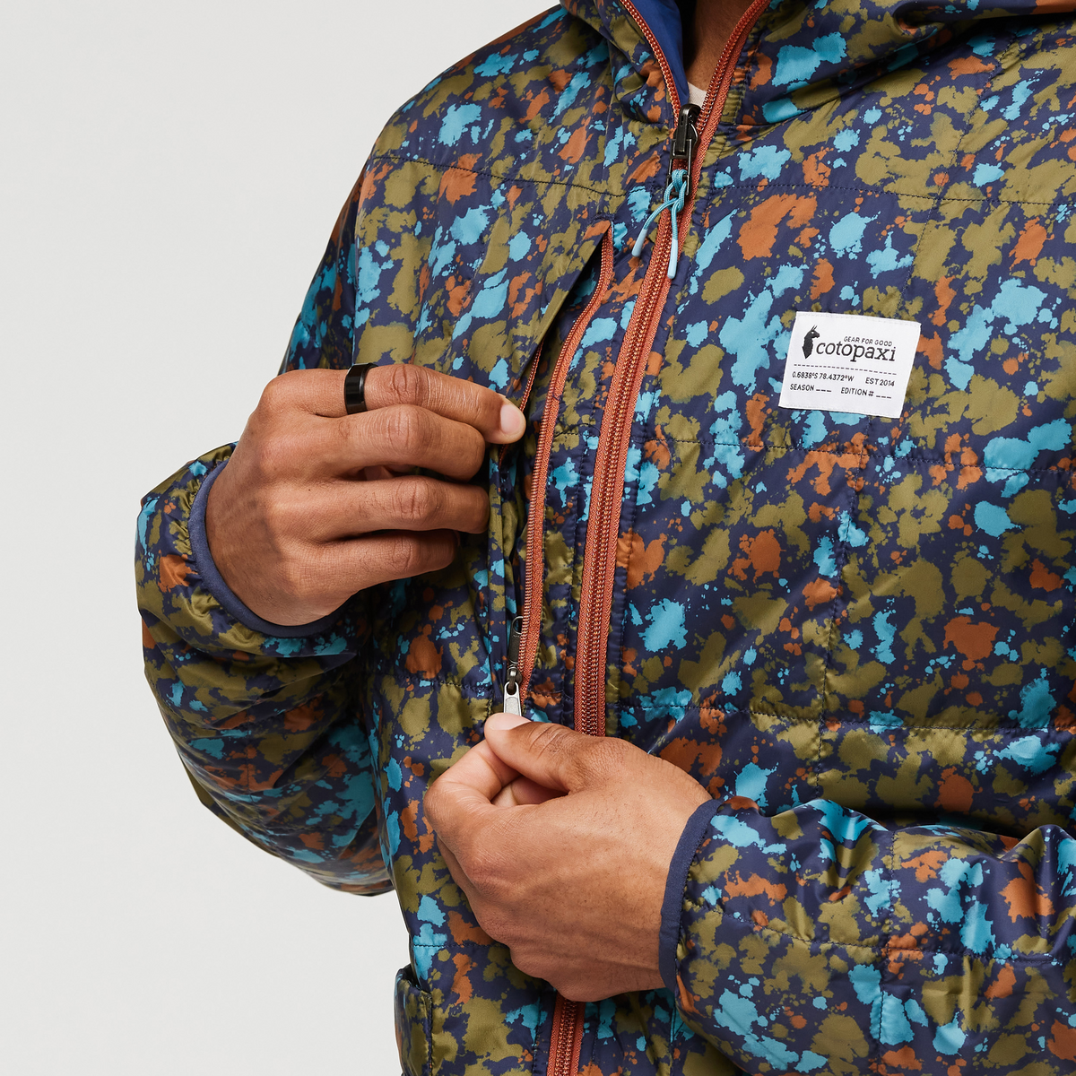 Teca C??lido Hooded Jacket - Print - Men's - Image 6