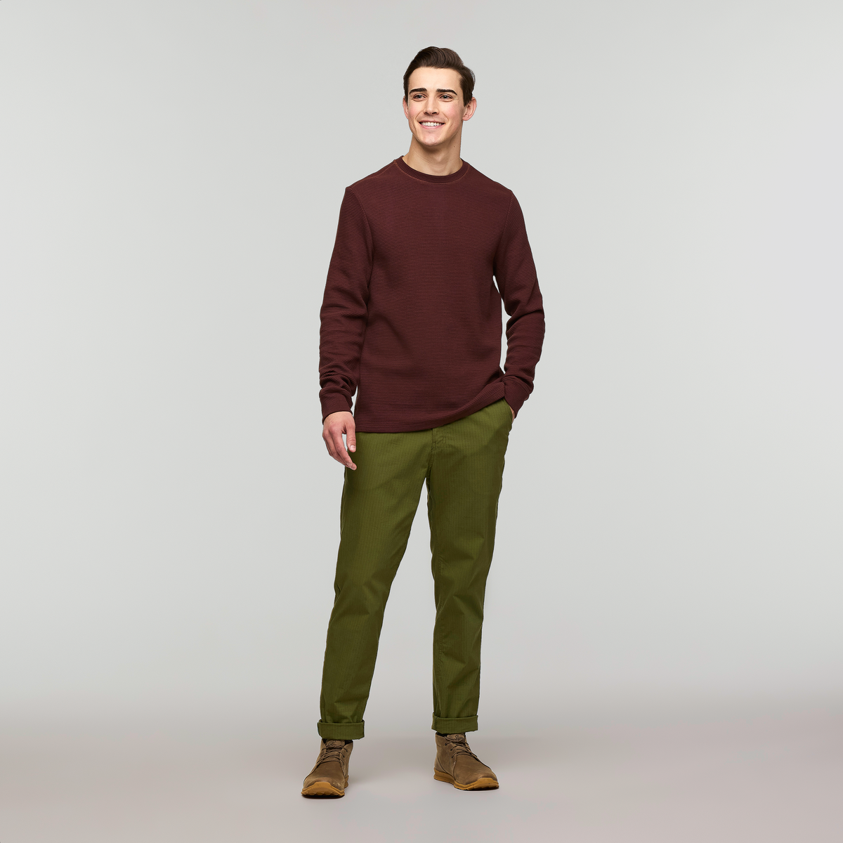 Atajo Long-Sleeve Waffle Shirt - Men's - Image 2